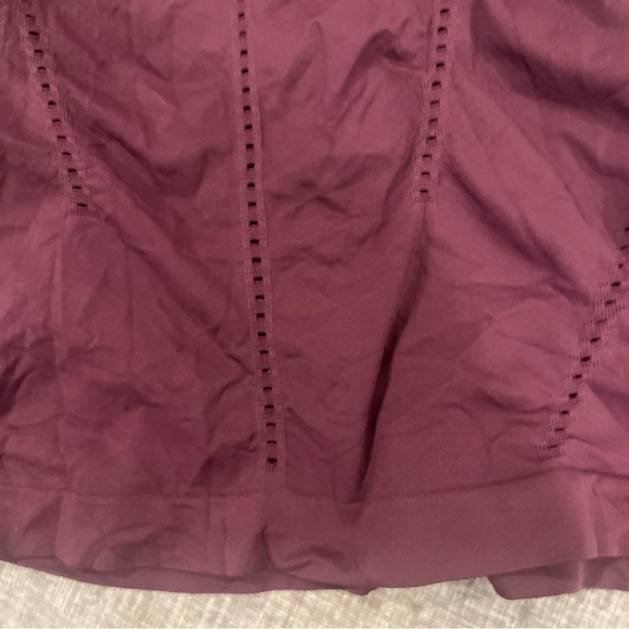 Athleta Foothill Long Sleeve Maroon Top Size XS - Picture 6 of 6